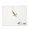 The Grey Works Frayed Edge Linen Placemats - White