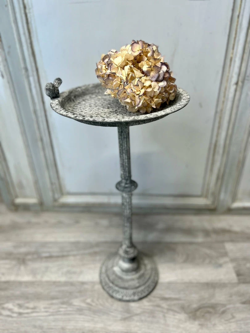 New ๐งจ The Grey Works French Style Bird Table In Zinc โจ 3 The Grey Works French Style Bird Table In Zinc