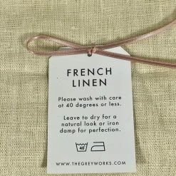 The Grey Works French Linen By The Metre Buttermilk Linens