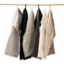 Outlet π The Grey Works French Linen Hand Towel - Black β€οΈ 9 The Grey Works French Linen Hand Towel - Black