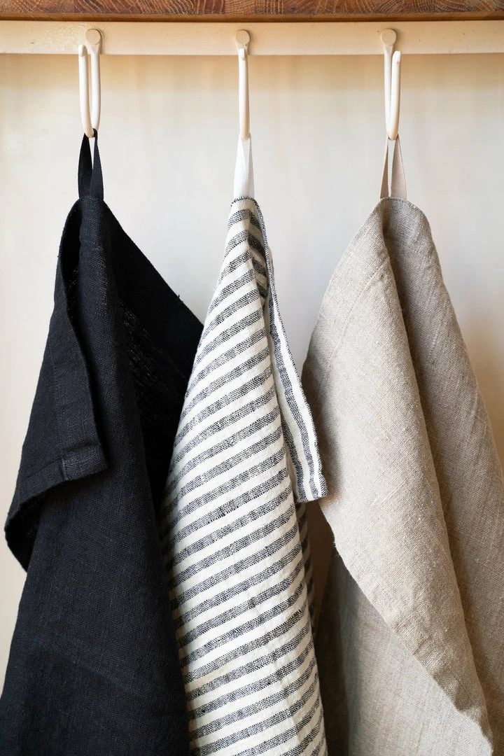 Wholesale π₯° The Grey Works Linens French Linen Hand Towel - Pale Grey π€© 4 The Grey Works Linens French Linen Hand Towel - Pale Grey