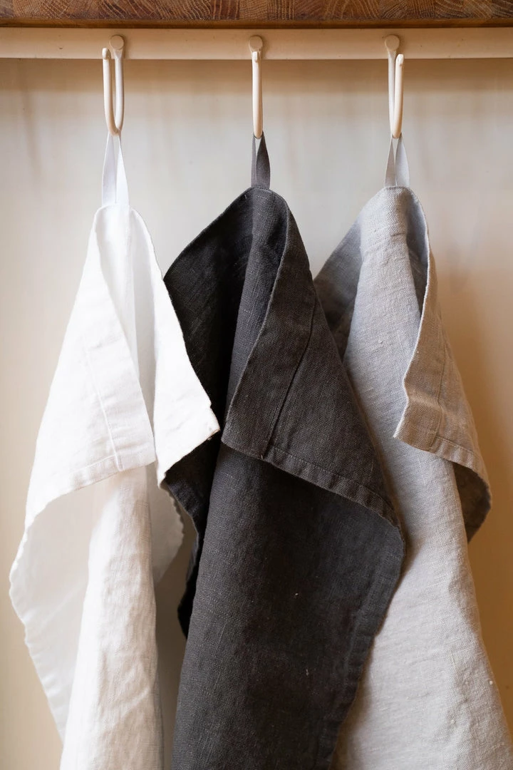 Wholesale π₯° The Grey Works Linens French Linen Hand Towel - Pale Grey π€© 5 The Grey Works Linens French Linen Hand Towel - Pale Grey