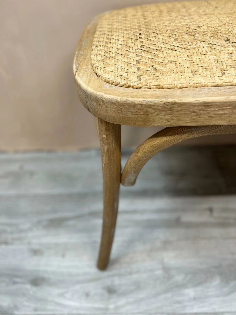 Best deal π The Grey Works French Style Rattan Dining Bench Furniture π₯° 7 The Grey Works French Style Rattan Dining Bench Furniture