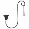 The Grey Works French Vintage Style Metal Candle Holder With Crystal Candles