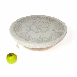 The Grey Works | Life & Style Halo Dish And Bowl Cover Extra Large In Beach House Fossil Grey Homewares