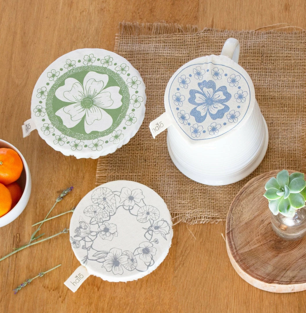 Best Pirce ๐ The Grey Works Homewares Halo Dish And Bowl Cover Set Of 3 Small-Edible Flowers ๐ 3 The Grey Works Homewares Halo Dish And Bowl Cover Set Of 3 Small-Edible Flowers