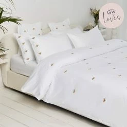 Elizabeth Scarlett Honey Bee Bedding Set SuperKing Bed Linen