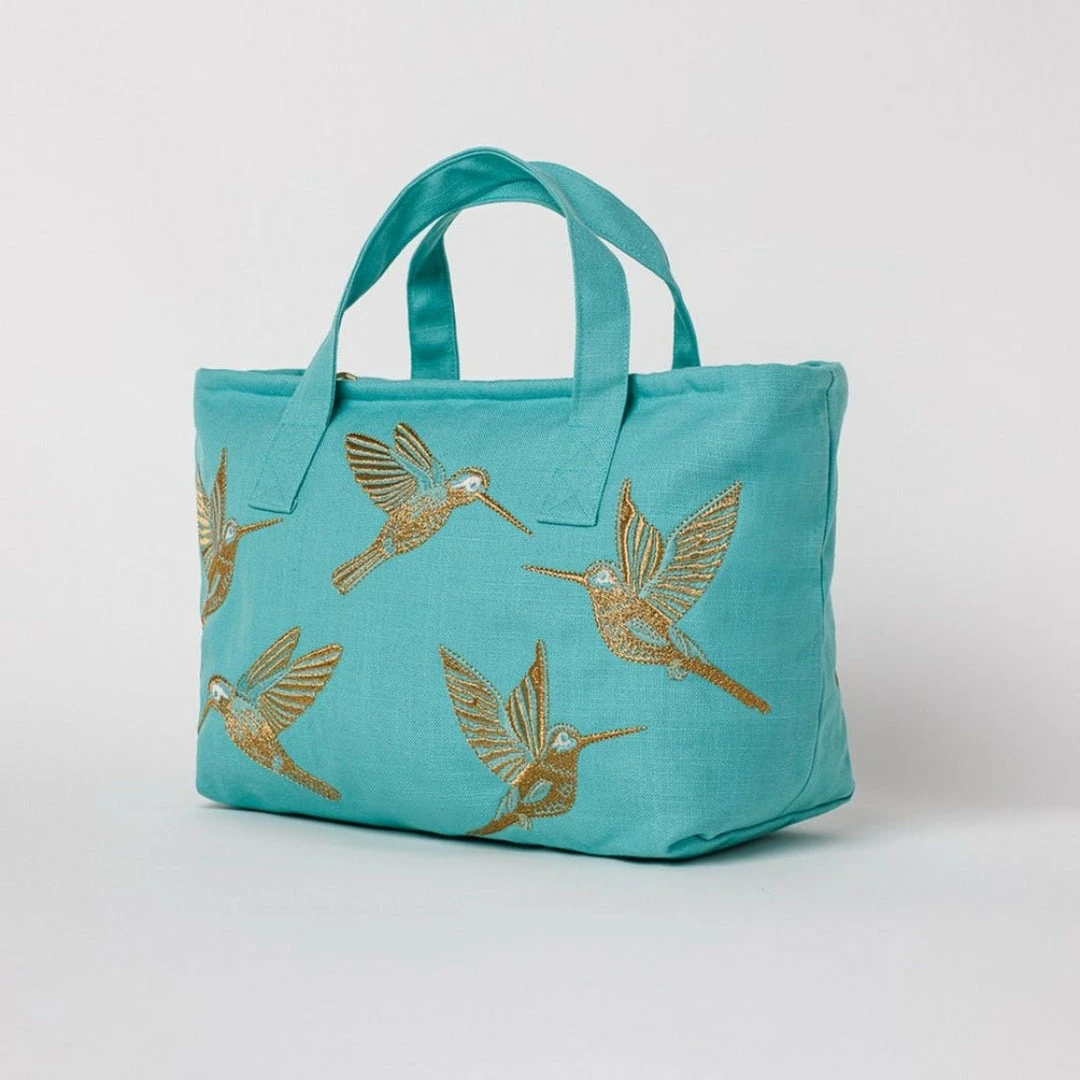Hot Sale 🤩 Elizabeth Scarlett Hummingbird Turquoise Day Bag Accessories 🤩 5 Elizabeth Scarlett Hummingbird Turquoise Day Bag Accessories