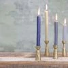 The Grey Works Jahi Small Brass Candlestick Holder