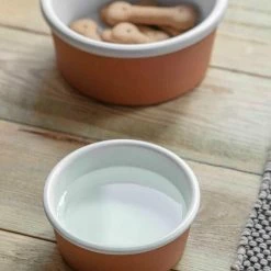 The Grey Works Terracotta Pet Food Bowl - Small Kitchen