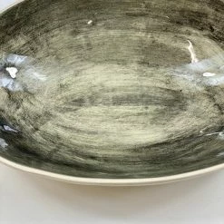 Wonki Ware Bowls Large Etosha Bowl In Charcoal Wash