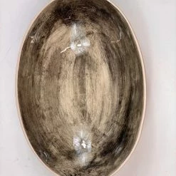 Wonki Ware Bowls Large Etosha Bowl In Charcoal Wash