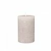 Wholesale 😉 The Grey Works Large Rustic Macon Pillar Candle Dusky Rose-90 Hour Burn Time 🥰 1 The Grey Works Large Rustic Macon Pillar Candle Dusky Rose-90 Hour Burn Time