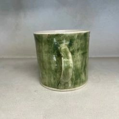 Wonki Ware Mugs & Jugs Large Style Mug In Irish Green Wash