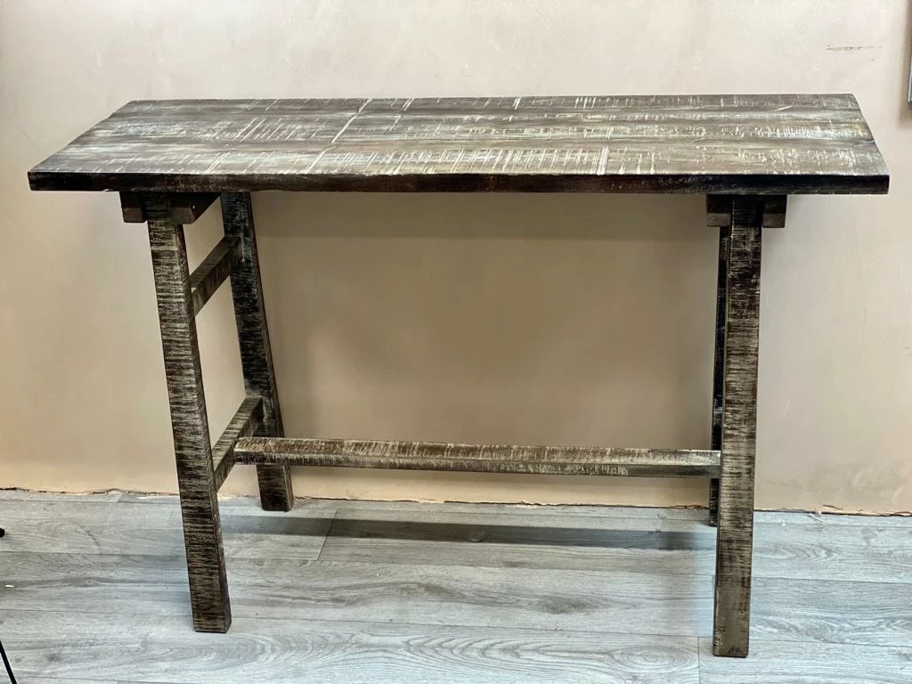 Best Sale π€© The Grey Works Furniture Lauren Rustic French Style Console Table π 5 The Grey Works Furniture Lauren Rustic French Style Console Table