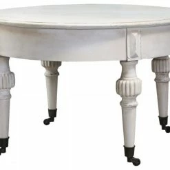 The Grey Works Marie Antoinette Coffee Table On Wheels Furniture