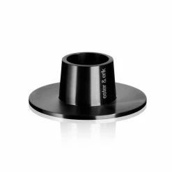 Ester & Erik Candles Matt Black Stainless Steel Candle Holder