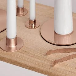 Budget π Ester & Erik Candles Matt Rose Gold Stainless Steel Candle Holder π 7 Ester & Erik Candles Matt Rose Gold Stainless Steel Candle Holder