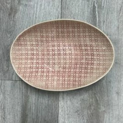 Wonki Ware Homewares Medium Etosha In Pink Mixed Pattern