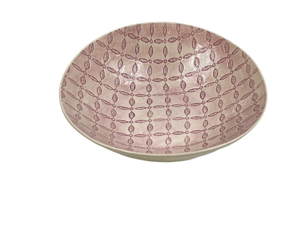 Hot Sale π Wonki Ware Bowls Medium Salad Bowl In A Pink Mixed Pattern 𧨠5 Wonki Ware Bowls Medium Salad Bowl In A Pink Mixed Pattern