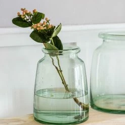 The Grey Works Mickleton Glass Vase Medium Homewares