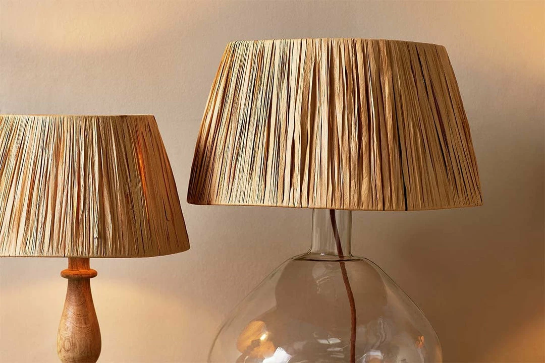 Hot Sale π₯ The Grey Works Natural Raffia Lampshade - Large Lighting π 4 The Grey Works Natural Raffia Lampshade - Large Lighting