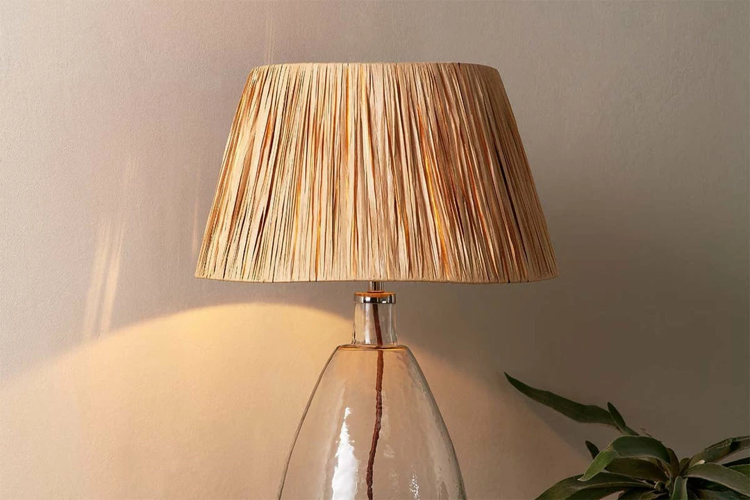 Hot Sale π₯ The Grey Works Natural Raffia Lampshade - Large Lighting π 3 The Grey Works Natural Raffia Lampshade - Large Lighting