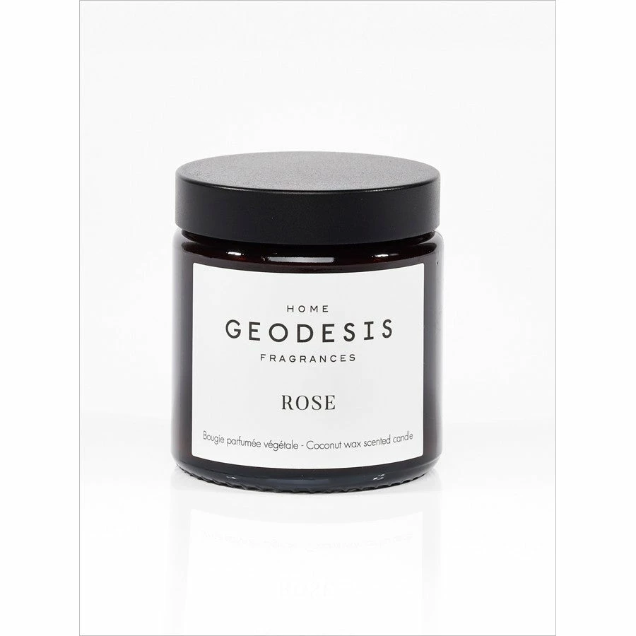 New ✔️ Geodesis Candles Nature Scented Candle -Rose ❤️ 4 Geodesis Candles Nature Scented Candle -Rose
