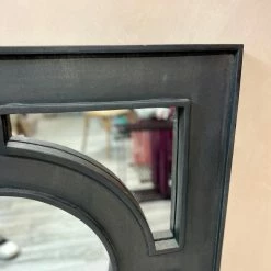 Budget ⭐ The Grey Works Omega Black Wooden Mirror 👏 10 The Grey Works Omega Black Wooden Mirror