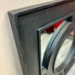 Budget ⭐ The Grey Works Omega Black Wooden Mirror 👏 9 The Grey Works Omega Black Wooden Mirror