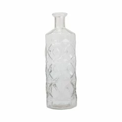 The Grey Works Ornate Bottle In A Round Design