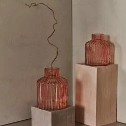 Best Pirce π₯° DAY Home Homewares Ornate Pink Glass Vase-Medium β 7 DAY Home Homewares Ornate Pink Glass Vase-Medium