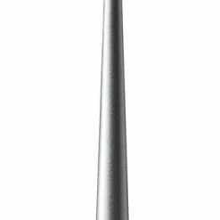 Ester & Erik Pair Of 42cm Tapered Dining Candles - Silver Metallic No. 92