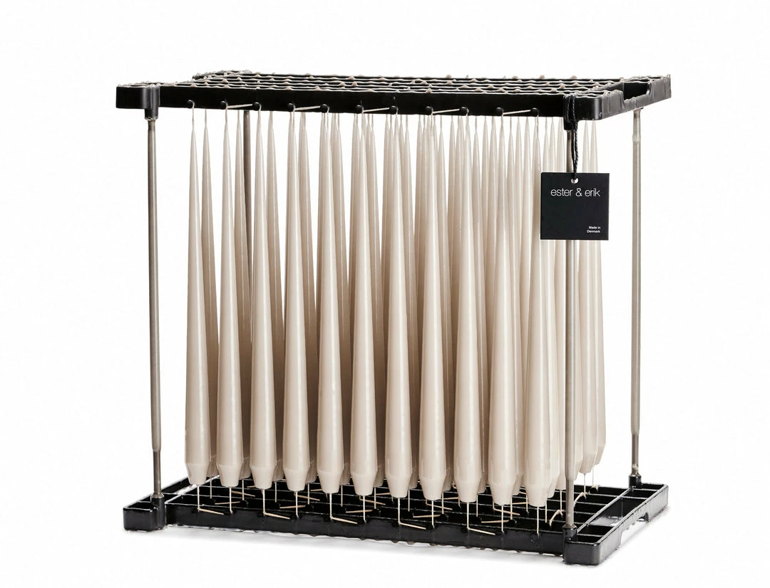 Best reviews of 👍 Ester & Erik Pair Of 42cm Tapered Lacquered Dining Candles - Linen Grey No.22-0 😀 3 Ester & Erik Pair Of 42cm Tapered Lacquered Dining Candles - Linen Grey No.22-0