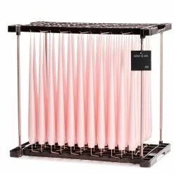 Ester & Erik Pair Of 42cm Tapered Lacquered Dining Candles - Rose Quartz No.38-0