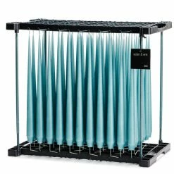 Ester & Erik Pair Of 42cm Tapered Matt Dining Candles - Agave No.02