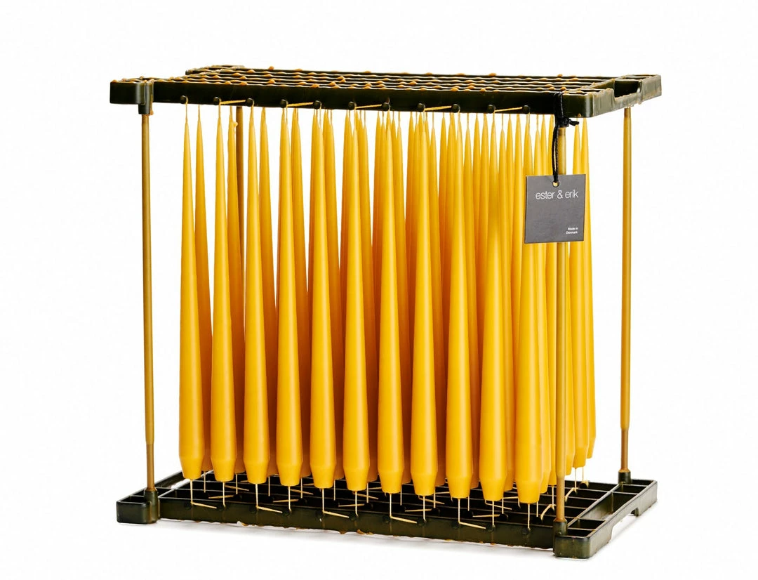 Wholesale ๐ Ester & Erik Pair Of 42cm Tapered Matt Dining Candles - Amber No.76 ๐ 3 Ester & Erik Pair Of 42cm Tapered Matt Dining Candles - Amber No.76