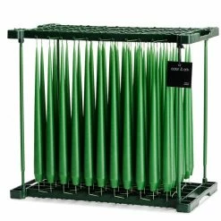 Ester & Erik Pair Of 42cm Tapered Matt Dining Candles - Cut Grass No.62