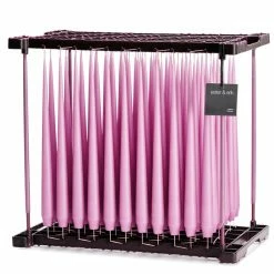 Ester & Erik Pair Of 42cm Tapered Matt Dining Candles - Dusty Lilac No.47