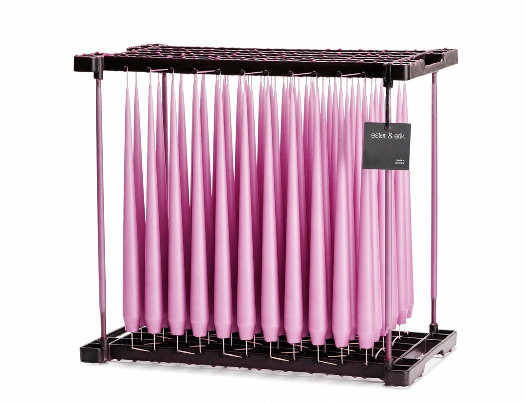 Discount ๐งจ Ester & Erik Pair Of 42cm Tapered Matt Dining Candles - Dusty Lilac No.47 ๐งจ 3 Ester & Erik Pair Of 42cm Tapered Matt Dining Candles - Dusty Lilac No.47