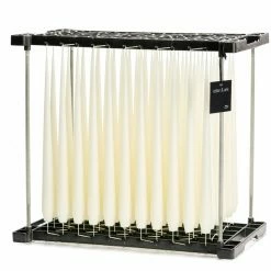 Ester & Erik Pair Of 42cm Tapered Matt Dining Candles - Elderflower No.13