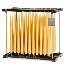 Ester & Erik Pair Of 42cm Tapered Matt Dining Candles - Ginger No.14/2