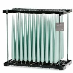 Ester & Erik Pair Of 42cm Tapered Matt Dining Candles - Jade Stone No.67