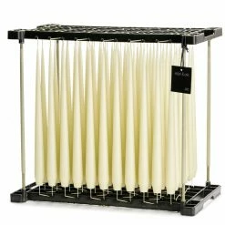 Ester & Erik Pair Of 42cm Tapered Matt Dining Candles - Linden Bloom No. 61