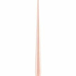 Ester & Erik Pair Of 42cm Tapered Matt Dining Candles - Rosewater No. 51