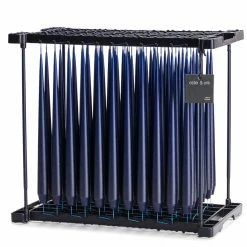 Ester & Erik Pair Of 42cm Tapered Matt Dining Candles - Royal Blue No.28