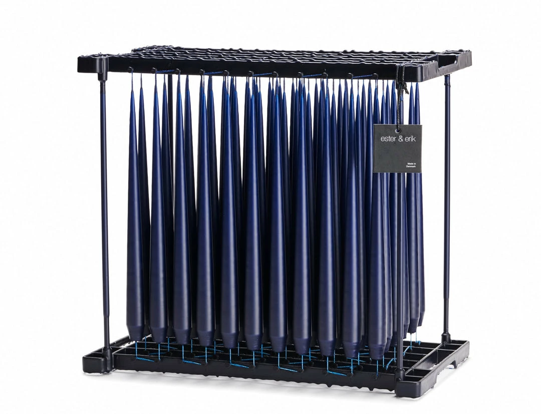 Buy ๐ Ester & Erik Pair Of 42cm Tapered Matt Dining Candles - Royal Blue No.28 ๐ 3 Ester & Erik Pair Of 42cm Tapered Matt Dining Candles - Royal Blue No.28