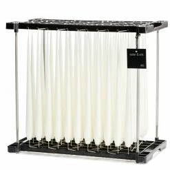 Ester & Erik Pair Of 42cm Tapered Matt Dining Candles - Silky No.10