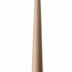 Ester & Erik Pair Of 42cm Tapered Matt Dining Candles - Soft Clay No. 24