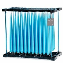 Ester & Erik Pair Of 42cm Tapered Matt Dining Candles - Turquoise No. 56